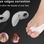 1 Pair Gel Toe Separator Support Bunion Pain Relief Unisex Foot Care Aid Reuse