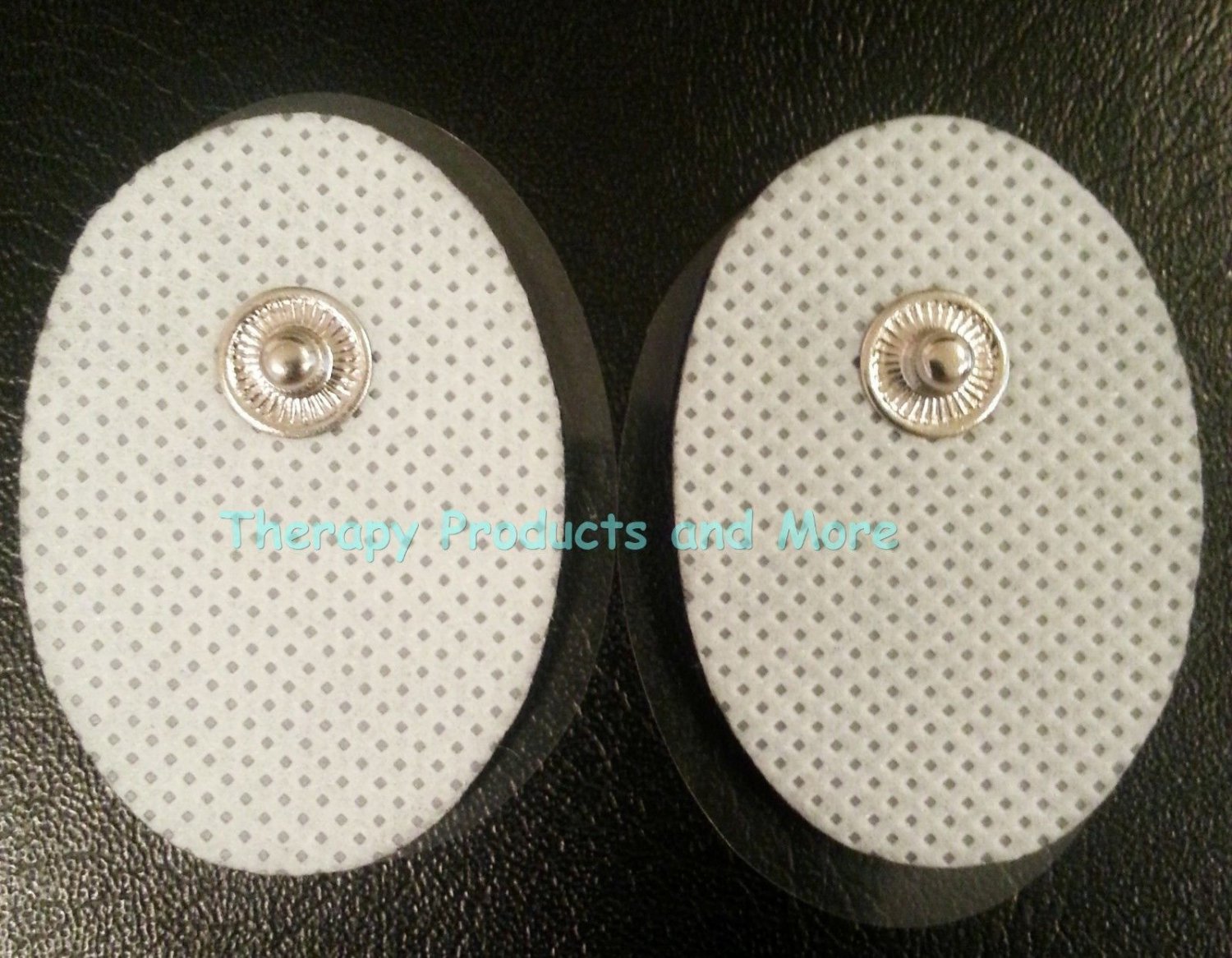 Small Massage Pads Thick Electrodes OVAL (6) for Digital Massager TENS