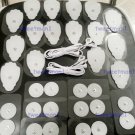 2 ELECTRODE DUAL SNAP LEAD WIRES- 3.5mm Plug+(16LG + 16SM)Massage Electrode Pads
