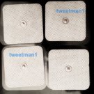 SQUARE MASSAGE PADS ELECTRODES SNAP TYPE (4) FOR HEALTH HERALD/DIGITAL MASSAGER