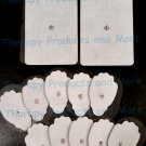 2 EXTRA LARGE + 10 LG MASSAGE PADS ELECTRODES FOR PINOOK IREST IQ PALM PCH TENS