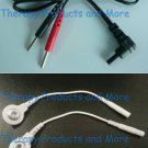 Replacement Electrode Wires for TENS 2800, 3000, Intensity 10- Snap OR Pin Pads!