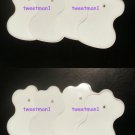 Electrode Pads 4 Pairs (8)for Eliking Digital Massager/Therapy Machine/TENS/NMES Electrode Pads 4 Pairs (8)for Eliking Digital Massager/Therapy Machine/TENS/NMES