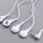 +BONUS! Electrode Wires/Cable Connector USE UP TO 4 PADS~2.5mm Plug~TENS Massage