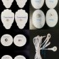 ELECTRODE LEAD CABLE (3.5mm Plug) +4LG +4SM OVAL +4SM PADS FOR EROSTEK ET312B