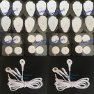 2 ELECTRODE LEAD WIRES- 3.5mm Plug+(16LG+16SM) FOR ELIKING DIGITAL MASSAGER TENS