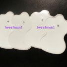 WHITE ELECTRODE PADS (8) FOR TENS, ACUPUNCTURE, SLIMMING MASSAGE FAST SHIPPING WHITE ELECTRODE PADS (8) FOR TENS, ACUPUNCTURE, SLIMMING MASSAGE FAST SHIPPING