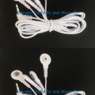 2 ELECTRODE LEAD WIRES 3.5mm(4 in 1)COMPATIBLE W/ EROSTEK, SMART RELIEF MASSAGER 2 ELECTRODE LEAD WIRES 3.5mm(4 in 1)COMPATIBLE W/ EROSTEK, SMART RELIEF MASSAGER