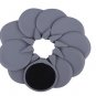 10 Rubber Reusable Replacement Electrode Pads For TENS Microcurrent 6.5cm Round