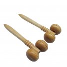 2 Wooden Roller Health Massagers Reflexology Face Body Stress Relief Relax Spa 2 Wooden Roller Health Massagers Reflexology Face Body Stress Relief Relax Spa