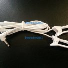 EAR CLIP/CLAMP ELECTRODE w/Attached Lead Wires for EMS TENS using 3.5mm Plug