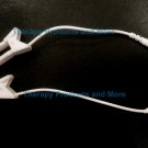 2 EAR CLIP CLAMP ELECTRODES to 2mm FEMALE for Compex Muscle Stimulator Empi 2 EAR CLIP CLAMP ELECTRODES to 2mm FEMALE for Compex Muscle Stimulator Empi
