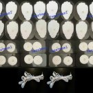 2 ELECTRODE LEAD WIRES- 2.5mm Plug+16LG+16SM PADS FOR SUNMAS/IQ DIGITAL MASSAGER