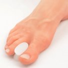Pair Silicone Gel Toe Separator Straightener Pain Relief Hallux Valgus