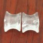 Pair Silicone Gel Toe Separator Straightener Pain Relief Hallux Valgus