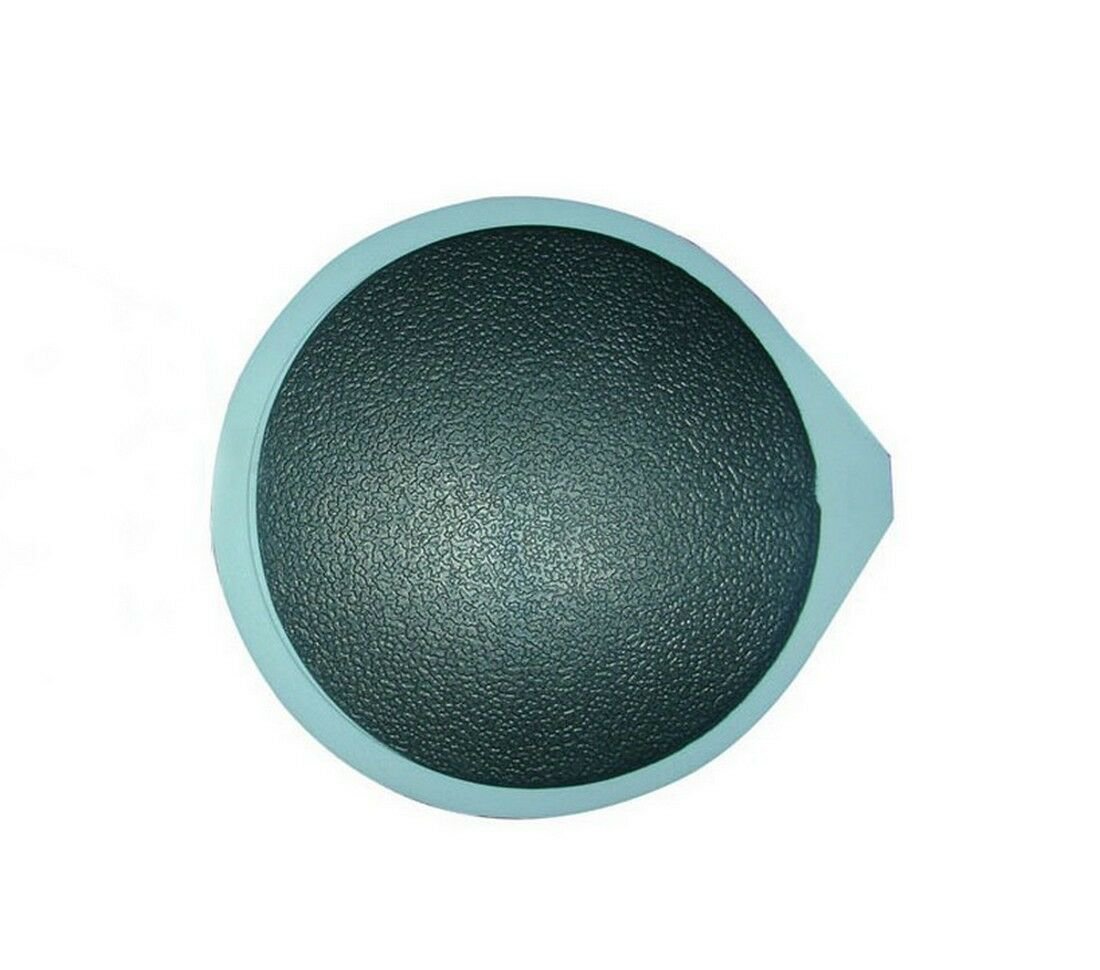 Rubber Reusable Replacement Electrode Pads 9.5cm round For Microcurrent Tens