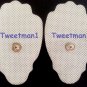ELECTRODE LEAD CABLES (2.5mm) + PADS (8 LG, 8 SM) FOR PALM/ECHO DIGITAL MASSAGER