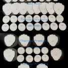 REPLACEMENT MASSAGE PADS (24 LG + 24 SM OVAL) FOR PALM / ECHO DIGITAL MASSAGER