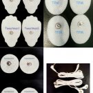 Converter Massage Lead Cables for Eliking with 3.5mm snap Connection + Pads Converter Massage Lead Cables for Eliking with 3.5mm snap Connection + Pads