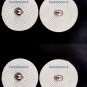 ELECTRODE LEAD CABLES (2.5mm) +12 STICKY GEL PADS FOR PALM/ECHO DIGITAL MASSAGER