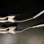 2 Pieces EAR CLIP CLAMP ELECTRODES 2mm FEMALE for Compex Muscle Stimulator Empi