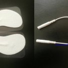 4 TENS Gel Electrodes Wired for Hand Tendinitis, Web of Hand, Trigger Point Pain