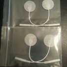 16 CIRCULAR MASSAGE PADS 2.5 cm ELECTRODES MICROCURRENT FACIAL TONING