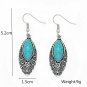 Tibet Trendy Stone Drop Earrings Jewelry For Woman
