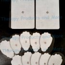 +BONUS+ EXTRA LARGE (2) + 10 LG MASSAGE PADS FOR PINOOK IREST IQ PALM PCH TENS