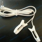 Therapy EarClip type Clamp 2.5mm Male Plug Connector for Digital Massager