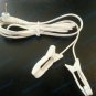 Therapy EarClip type Clamp 2.5mm Male Plug Connector for Digital Massager