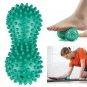 Peanut Shape Spiky Foot Roller Massager Stress Trigger Point Relief Free Ship