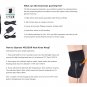 Infrared Heated Knee Brace Wrap Support Massager Arthritis Pain Relief Therapy