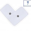 10 Self Adhesive Replacement Tens Electrode Massage Pads Square /Rectangular