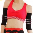 1 Pair Slimming Compression Arm Shaper Sleeves Workout Toning Burn Cellulite 1 Pair Slimming Compression Arm Shaper Sleeves Workout Toning Burn Cellulite