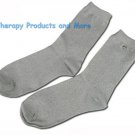 SILVER CONDUCTIVE ELECTRODE SOCKS FOR NEUROPATHY - TENS MASSAGE MACHINE
