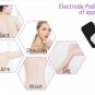 WIDE ELECTRODE MASSAGE REPLACEMENT PADS (10) 9X5CM FOR AURAWAVE DIGITAL MASSAGE