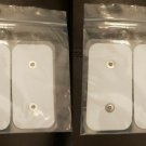 Compex Compatible Electrodes for Muscle Stimulator Machine 4 Large 2 Studs on ea Compex Compatible Electrodes for Muscle Stimulator Machine 4 Large 2 Studs on ea