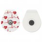 100 Pcs ECG EKG electrodes Cloth 55mm Resting, Exercise, Amb Electrodes T815