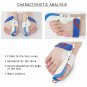 2X Big Toe Bunion Hallux Valgus Straighteners Night Splint Corrector Pain Relief