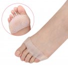 Forefoot Protective Silicone Bunion Foot Pads Pair Decrease Pressure Pain White