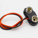 2 Pcs Snap on 9V (9 Volt) Battery Clip Connector Hard Shell T - Type Black 2 Pcs Snap on 9V (9 Volt) Battery Clip Connector Hard Shell T - Type Black