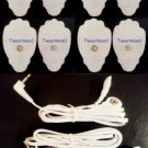 Palm NRG / NRG 2 Compatible Massage Lead Cables with 8 Premium Massage Pads Palm NRG / NRG 2 Compatible Massage Lead Cables with 8 Premium Massage Pads
