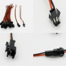 10 Pairs 15cm Long JST SM 2Pins Plug Male to Female Wire Connector US Seller 10 Pairs 15cm Long JST SM 2Pins Plug Male to Female Wire Connector US Seller