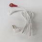 Replacement Electrode Lead Wire Cable 3.5mm male w 2.5mm snaps for Omron Device