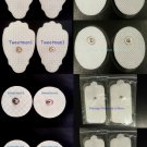 MASSAGE PADS + CABLES (4 LG+4LONG+4SM+4SM OVAL) COMPATIBLE w/ ELIKING MASSAGER