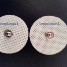 Small Replacement Massage Pads (30) + Cables for ELIKING Digital Massager