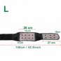 Low Back Support Brace Belt Large - L Adjustable Tourmaline Self Heating Warming