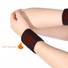 Tourmaline Far Infrared Ray Heat Wrist Brace Support Pair 28 x7.5cm