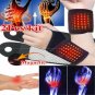 1 Pair Black Tourmaline Self-Heating Wrist Brace Bands - Arthritis Pain Relief